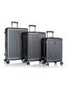 Heys Sada cestovních kufrů Heys Luxe S,M,L Gunmetal