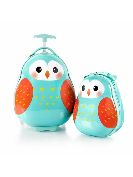 Heys Dětský kufr Heys Travel Tots Owl – set of backpack and suitcase