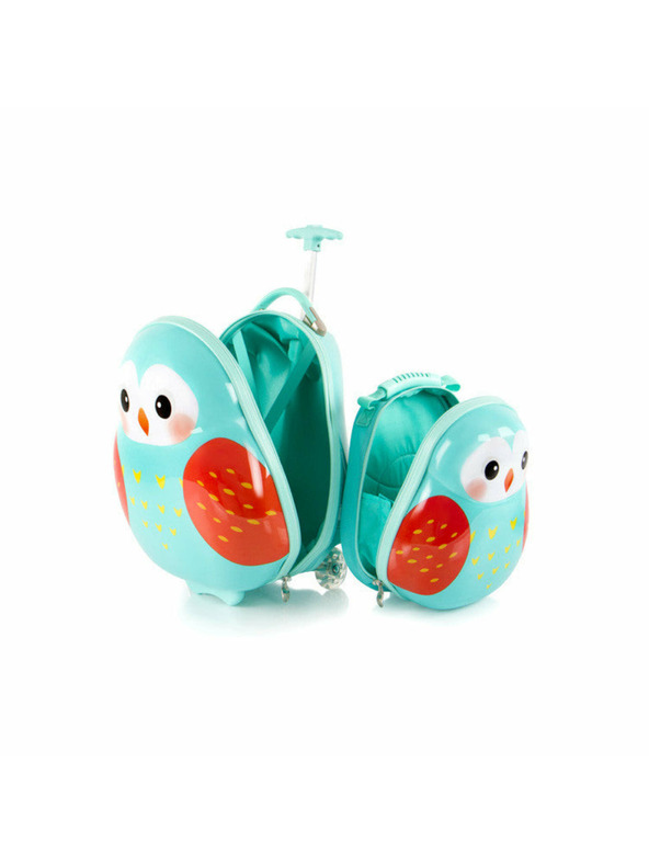 Heys Dětský kufr Heys Travel Tots Owl – set of backpack and suitcase