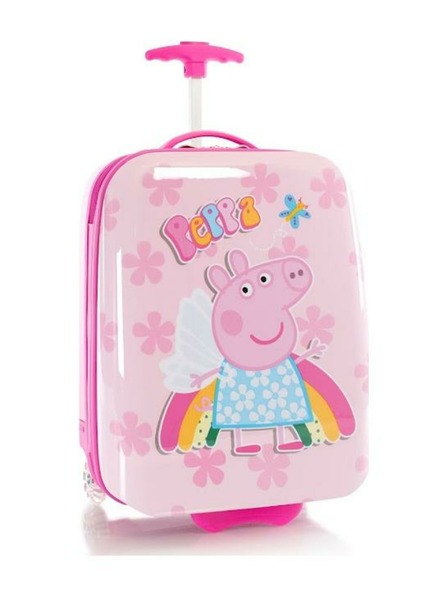 Heys Dětský kufr Heys Kids Peppa Pig 4 Pink