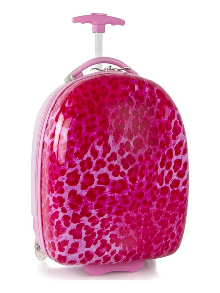 Heys Dětský kufr Heys Kids Pink Leopard