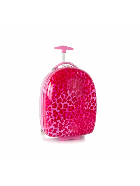 Heys Dětský kufr Heys Kids Pink Leopard