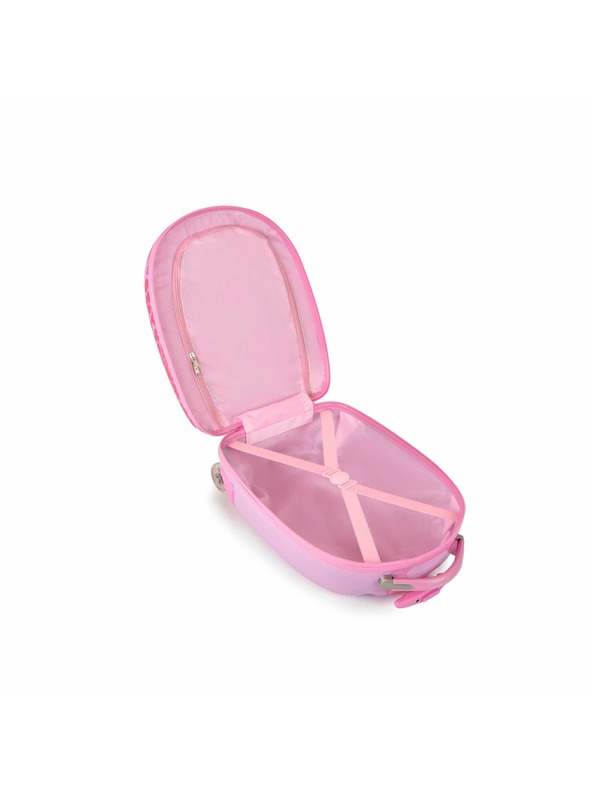Heys Dětský kufr Heys Kids Pink Leopard