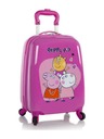 Heys Dětský kufr Heys Kids Peppa Pig 4w Pink