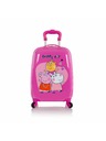 Heys Dětský kufr Heys Kids Peppa Pig 4w Pink