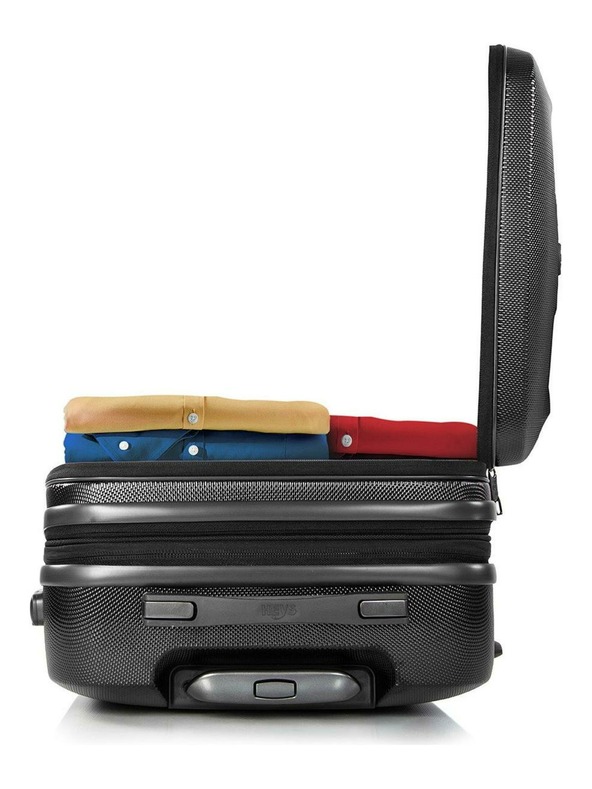 Heys Sada cestovních kufrů Heys Vantage Smart Luggage S,M,L Black – sada 3 kufrů