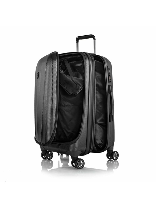 Heys Sada cestovních kufrů Heys Vantage Smart Luggage S,M,L Black – sada 3 kufrů
