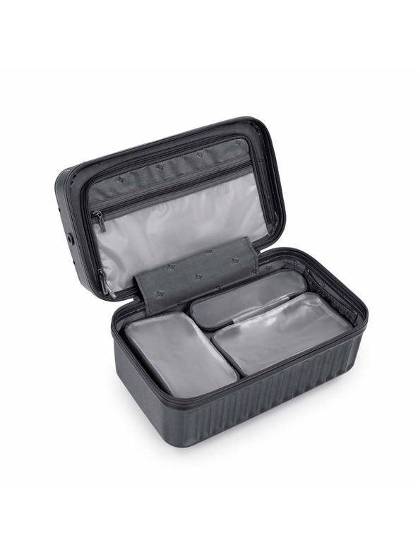 Heys Kosmetický kufřík Heys Luxe Beauty Case Gunmetal