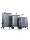 Heys Sada cestovních kufrů Heys Vantage Smart Luggage S,M,L Slate Blue