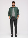 Ombre Clothing Kalhoty OM-PACP-0294 - černé Ombre Clothing