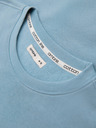 Ombre Clothing Pánská mikina BASIC s kulatým výstřihem - modrá Ombre Clothing