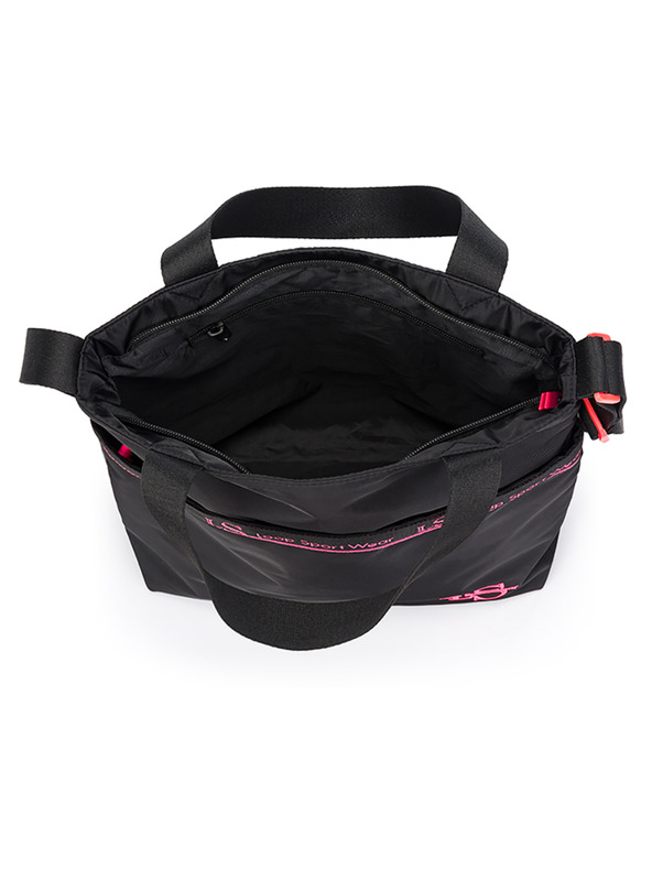 Loap Dámská taška LOAP NIKKO Černá/Růžová