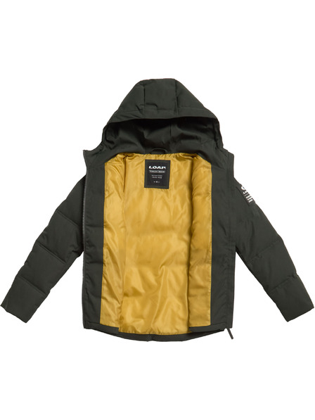 Loap Dámský kabát LOAP NATALA Tmavě zelená