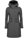 Loap Dámský softshellový kabát LOAP LUNARA Tmavě šedá