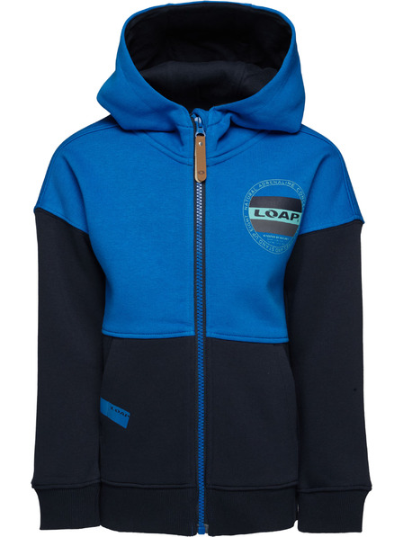 Loap Dětská mikina LOAP DIZAR Modrá/Tmavě modrá