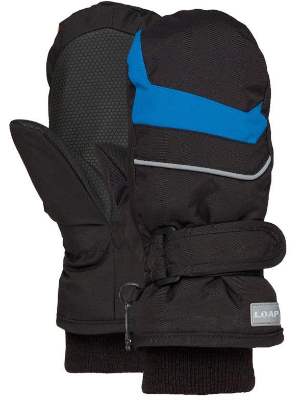 Loap Dětské rukavice LOAP RUN Černá/Modrá