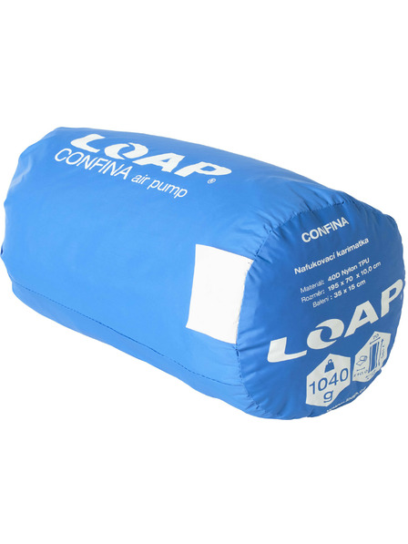 Loap Nafukovací karimatka LOAP CONFINA Modrá