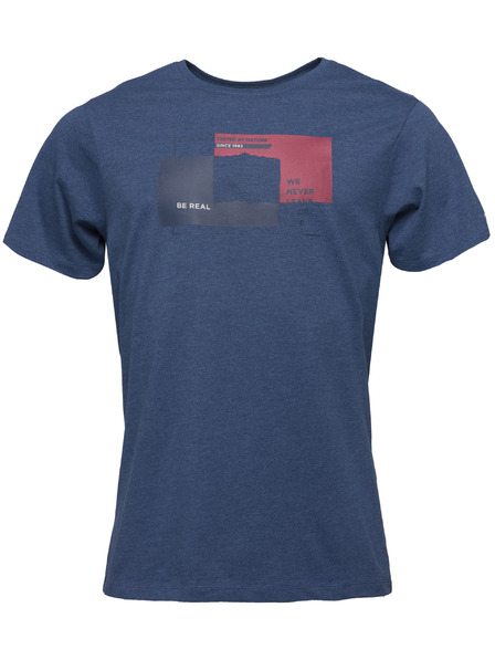 Loap Pánské tričko LOAP BOHEM Modrá