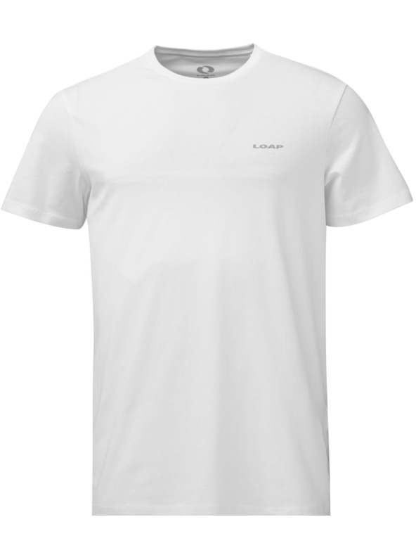 Loap Pánské tričko LOAP ALOS Bílá