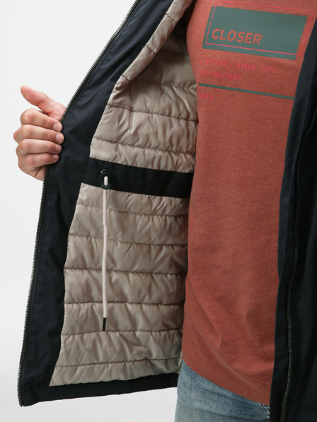 Loap Pánský zimní kabát LOAP NORBERT Tmavě šedá