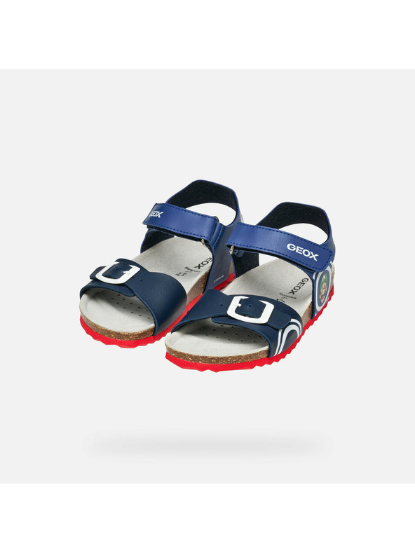 Geox Modré chlapecké sandály Geox Ghita