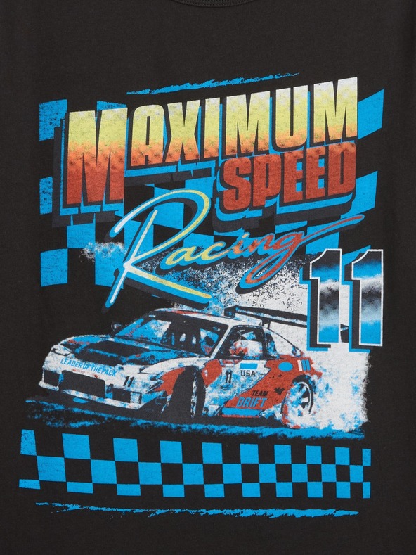 GAP Dětské tričko s potiskem Gap