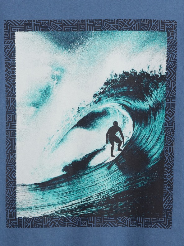 GAP Dětské tričko s potiskem Gap