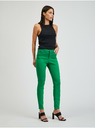 Orsay Zelené dámské skinny fit kalhoty ORSAY Paulina