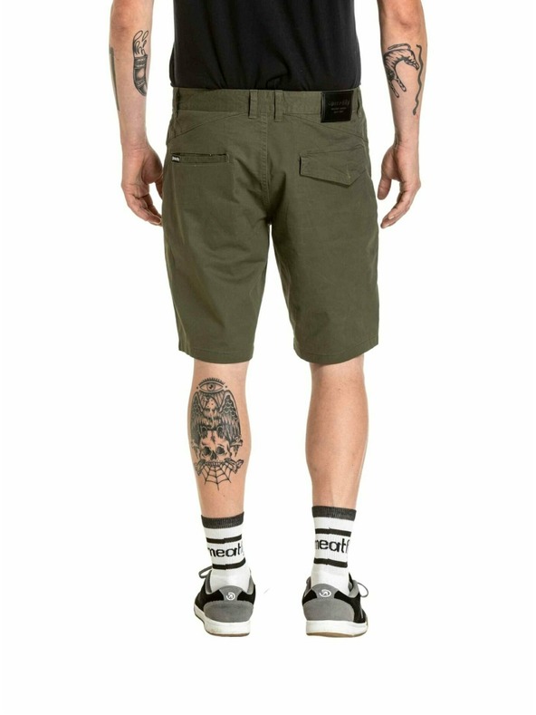 Meatfly Meatfly pánské kraťasy Anthrax 2.0 Dark Olive