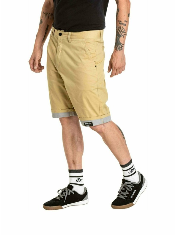 Meatfly Meatfly pánské kraťasy Barry 2.0 Latte / Stone