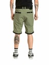 Meatfly Meatfly pánské kraťasy Barry 2.0 Olive / Black Ripstop