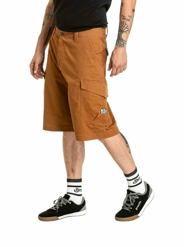 Meatfly Meatfly pánské kraťasy Icon 2.0 Brown