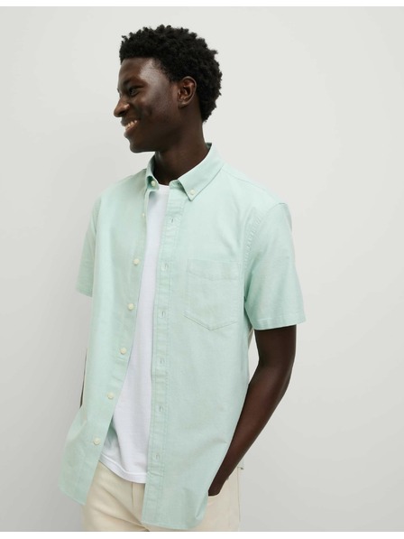 Marks & Spencer Oxfordská košile z čisté bavlny The Ultimate Marks & Spencer zelená