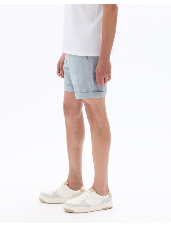 Celio Lněné kraťasy Dolincobm