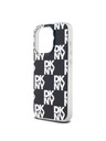 DKNY PC/TPU Checkered Pattern Zadní Kryt pro iPhone 15 Pro Black DKNY