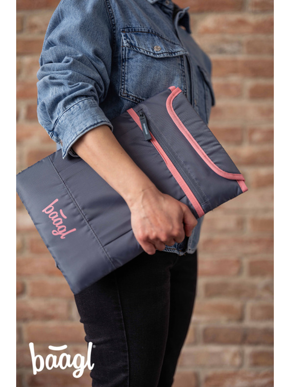 BAAGL  BAAGL Obal na notebook Logo růžový GRS