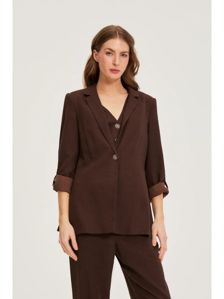 Moodo Sako s příměsí lnu hnědé Moodo