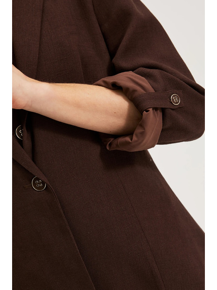 Moodo Sako s příměsí lnu hnědé Moodo