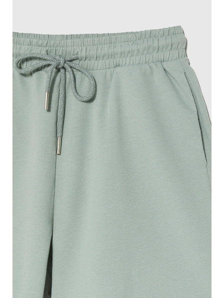 Moodo Bavlněné šortky olivové Moodo