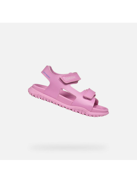 Geox Růžové dívčí sandály Geox Sandal Fusbetto