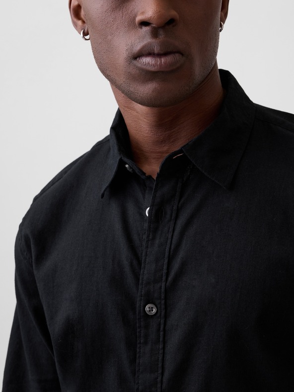 GAP Lněná košile Standard Fit GAP