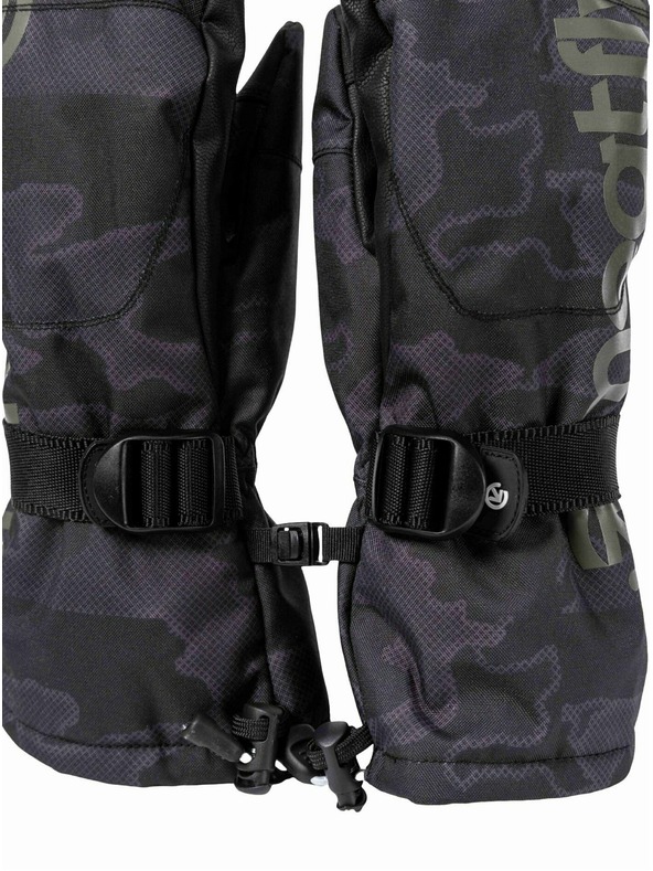 Meatfly Meatfly pánské rukavice Osbourne Morph Black