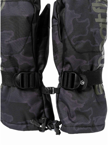 Meatfly Meatfly pánské rukavice Osbourne Morph Black