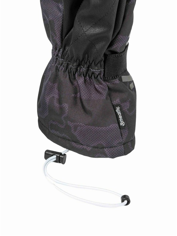 Meatfly Meatfly pánské rukavice Osbourne Morph Black