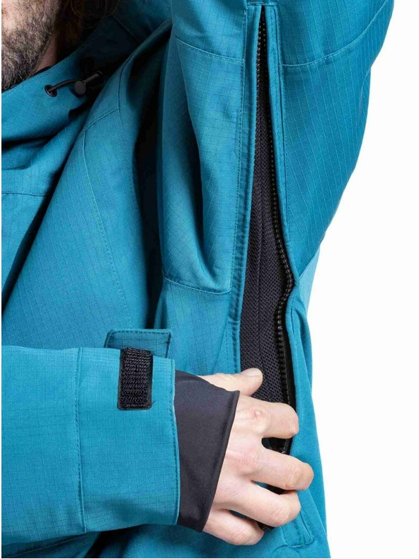 Meatfly Meatfly pánská SNB & SKI bunda Helios Deep Ocean