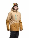 Meatfly Meatfly pánská SNB & SKI bunda Helios Tan / Wood