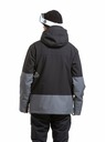 Meatfly Meatfly pánská SNB & SKI bunda Helios Dark Grey / Black