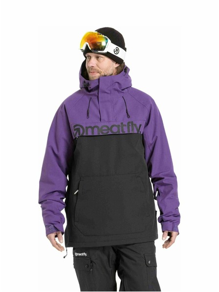 Meatfly Meatfly pánská SNB & SKI bunda Slinger Petunia / Black