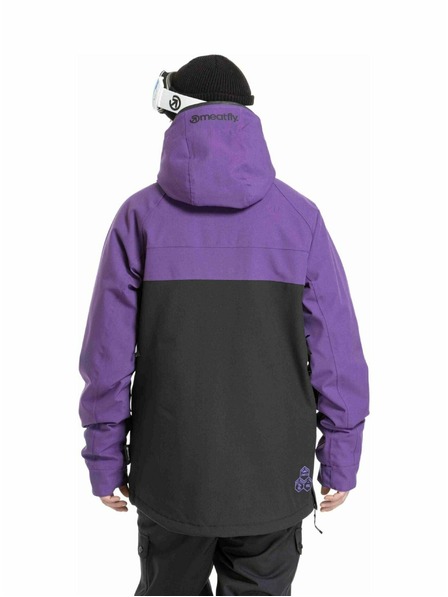 Meatfly Meatfly pánská SNB & SKI bunda Slinger Petunia / Black