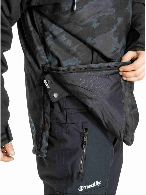 Meatfly Meatfly pánská SNB & SKI bunda Slinger Mossy Petrol